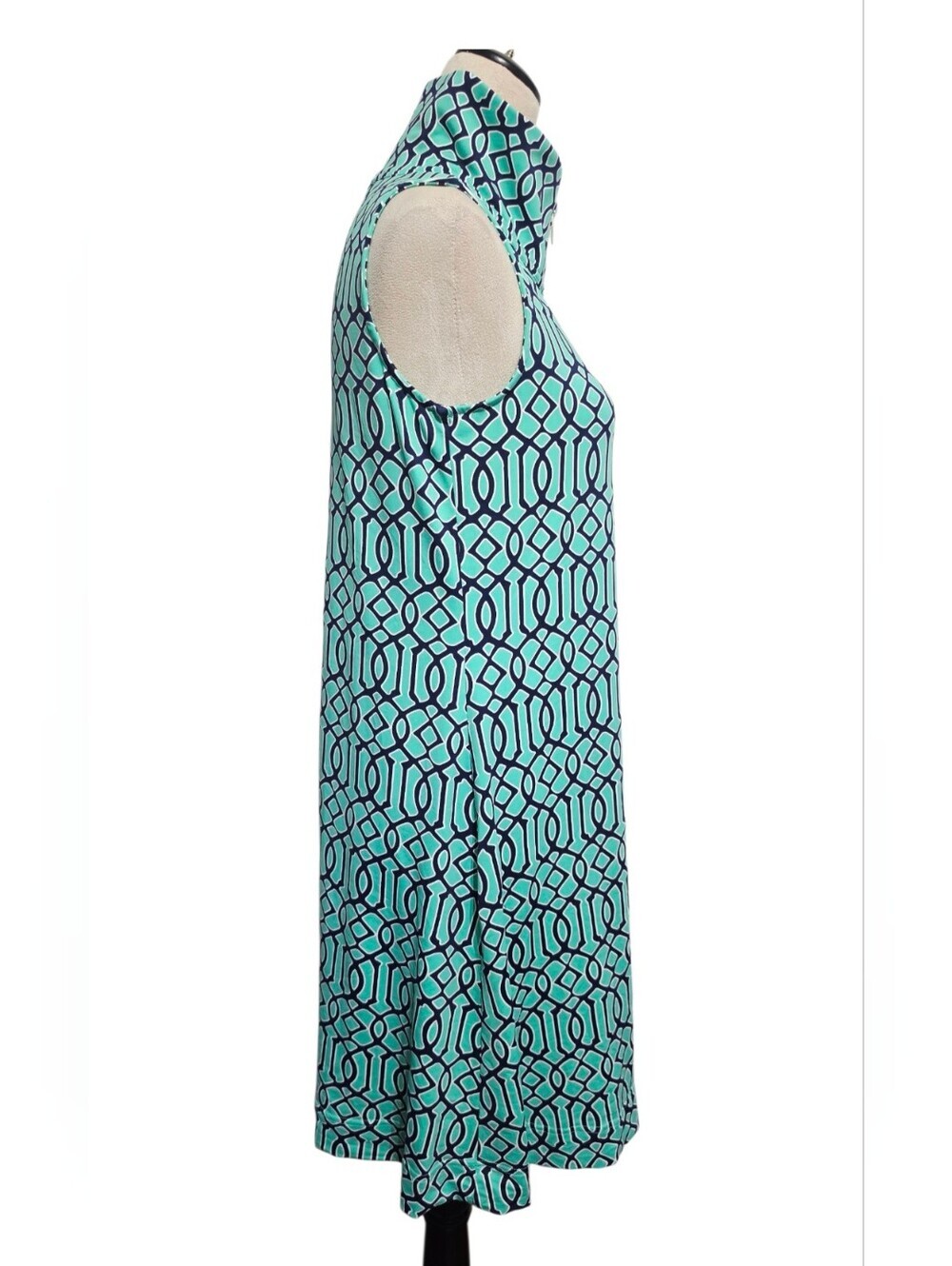 Lulu B Dress Womens Small SPF 50 Sleeveless Quarter Zip Coastal Grandma  Resort - Picture 5 of 14